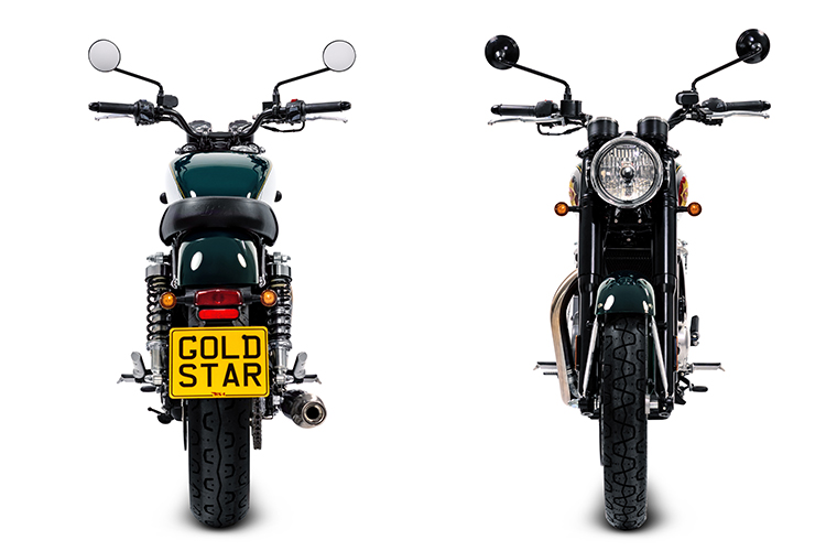 bsa gold star highland green
